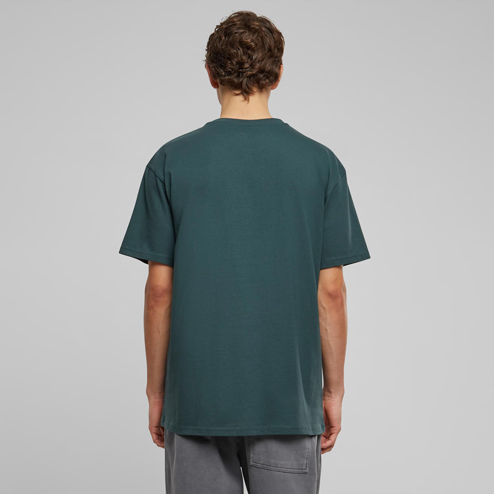 T-shirts Urban Classics Nice for what Heavy Oversize Tee Bottle Green