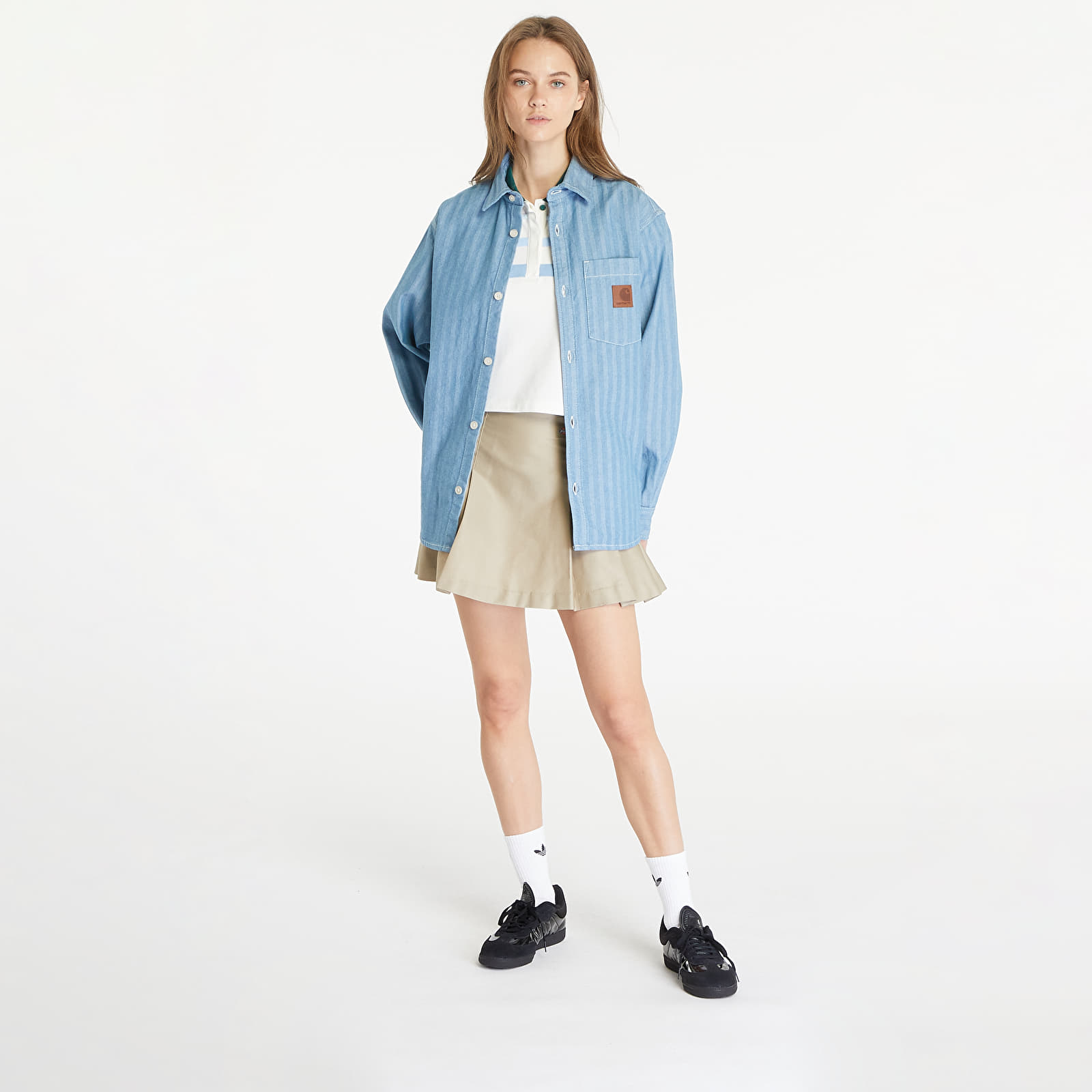 Overshirts Carhartt WIP Menard Shirt Jacket UNISEX Blue