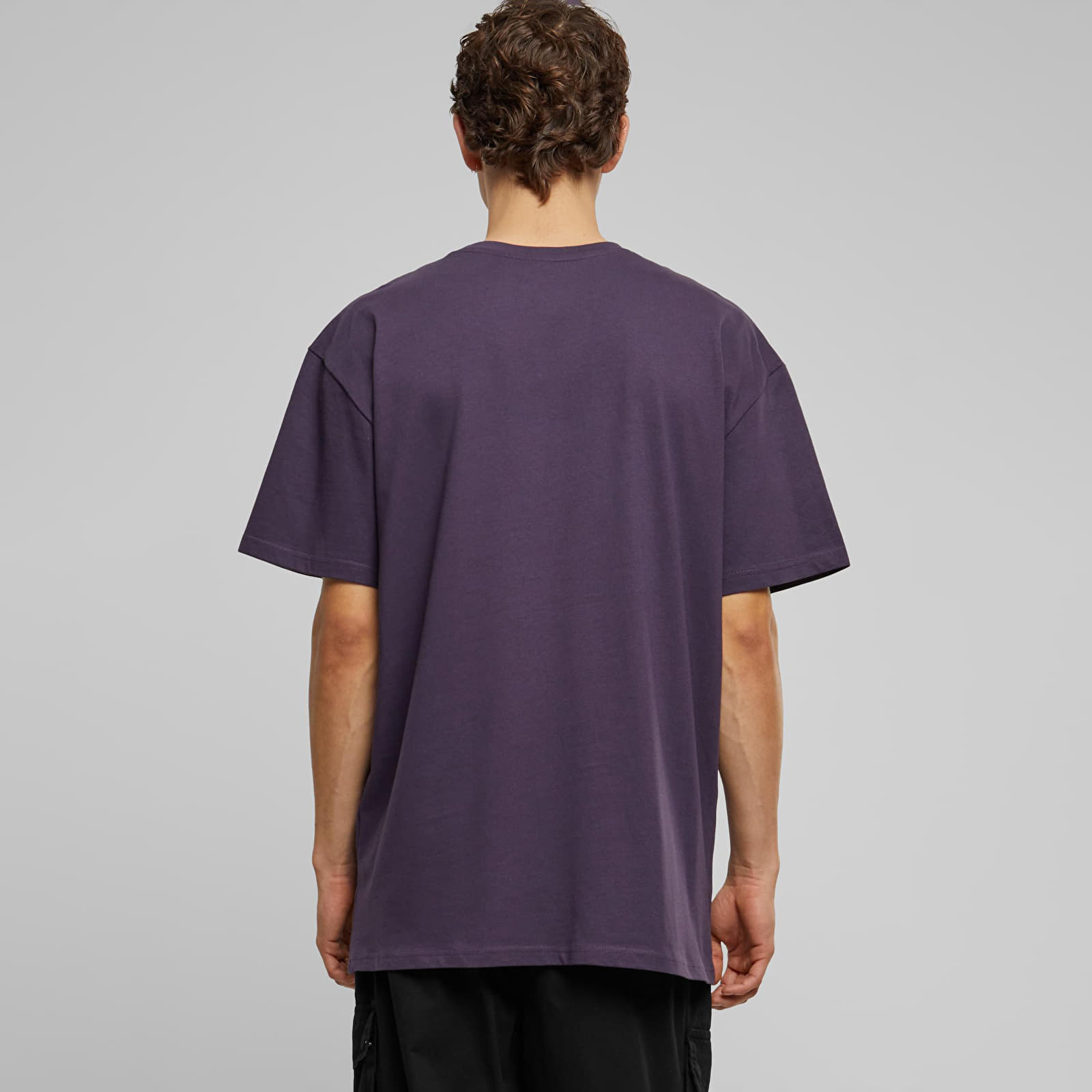 Μπλούζες Urban Classics F*ke L*ve Heavy Oversize Tee Purple Night