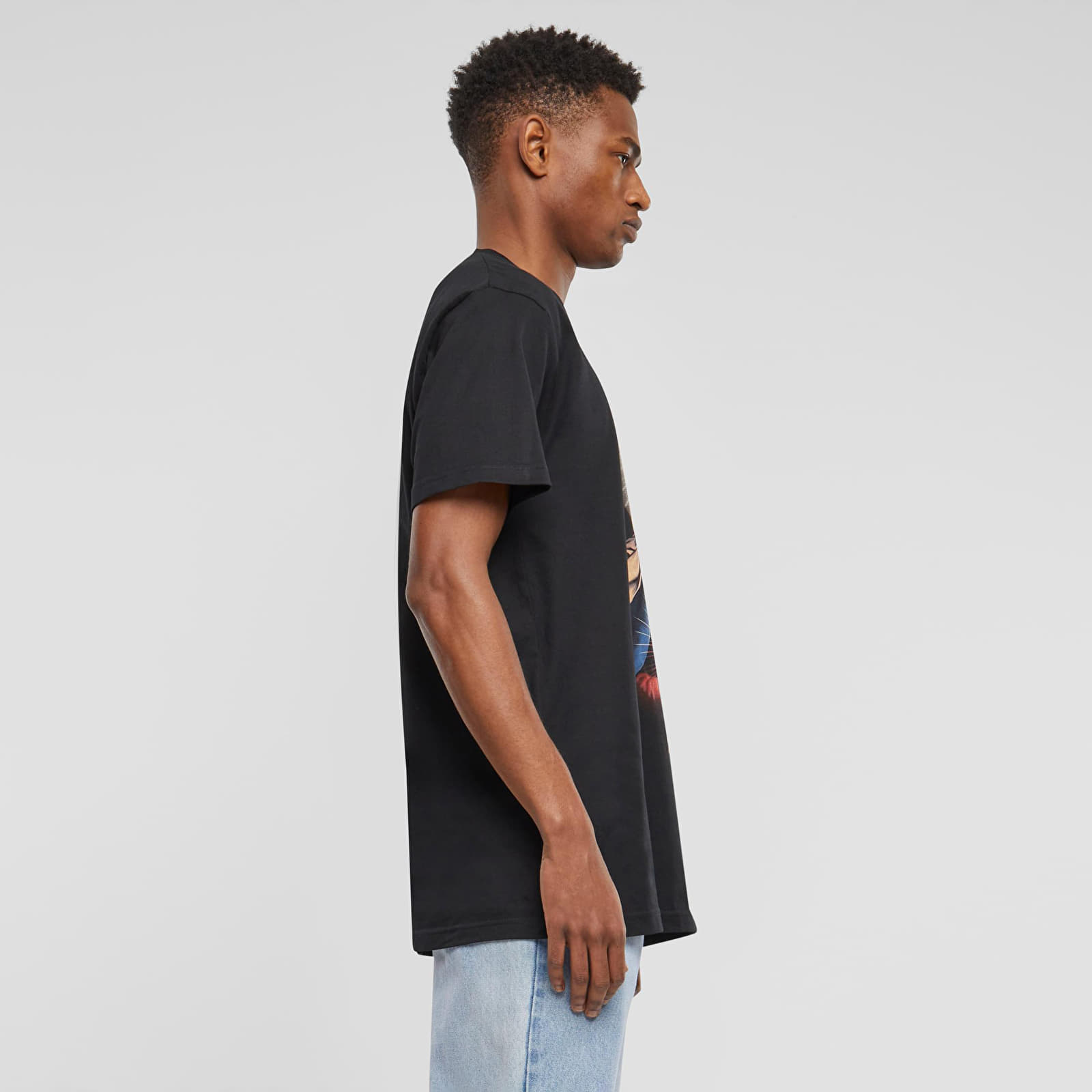 Trička Urban Classics Praying Mary Tee Black