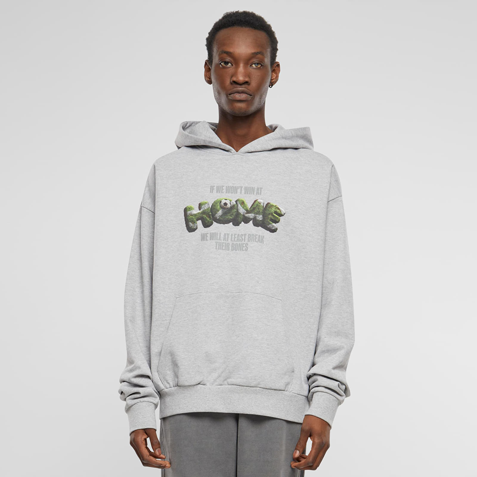 Регланы и толстовки Urban Classics Home Ultraheavy Oversize Hoodie Grey