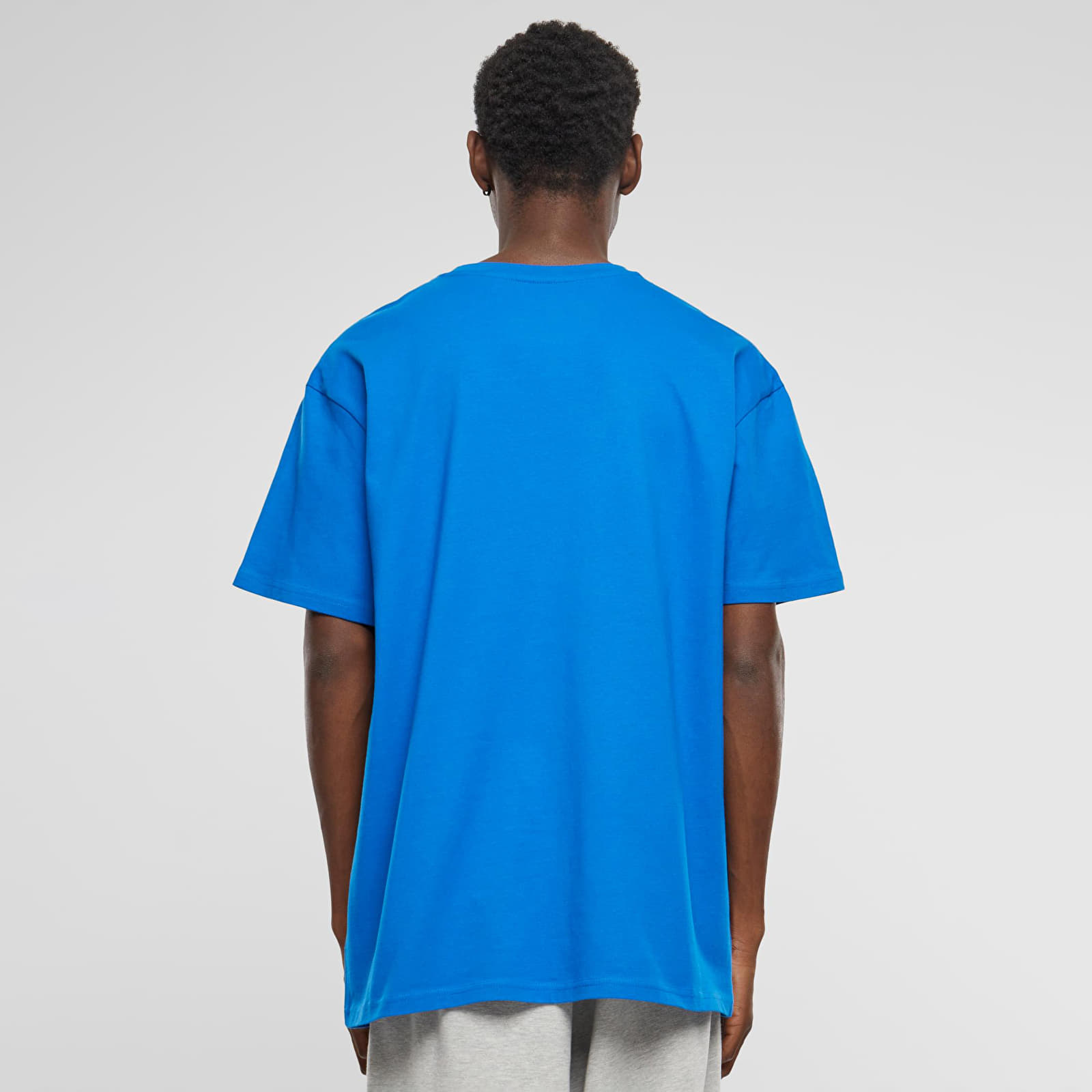 T-shirts Urban Classics Athletic Club Heavy Oversize Tee Cobalt Blue