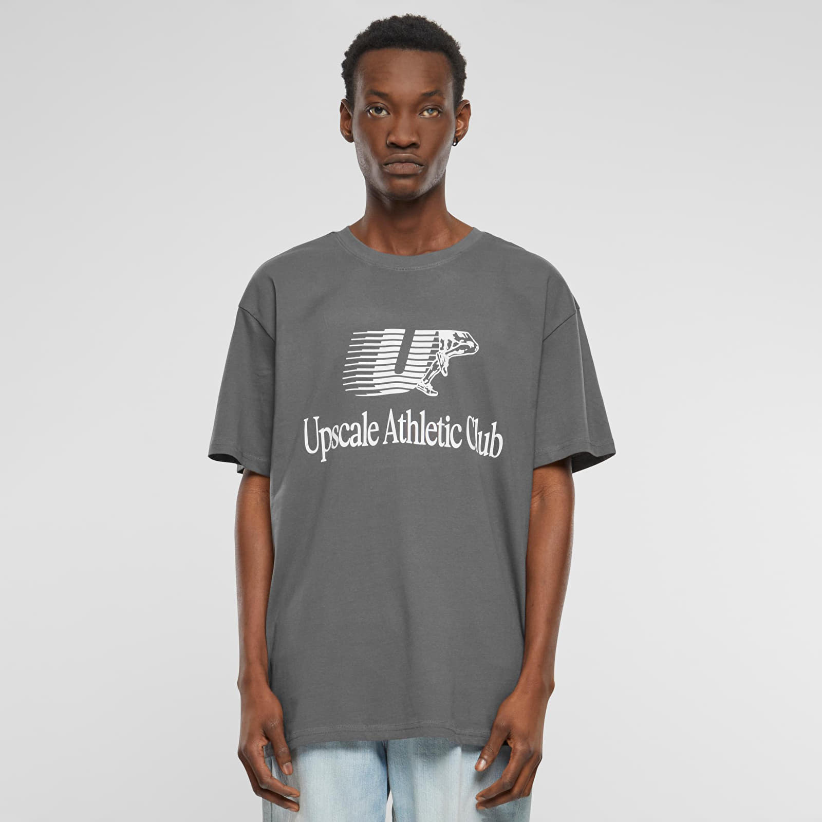 T-shirts Urban Classics Athletic Club Heavy Oversize Tee Magnet