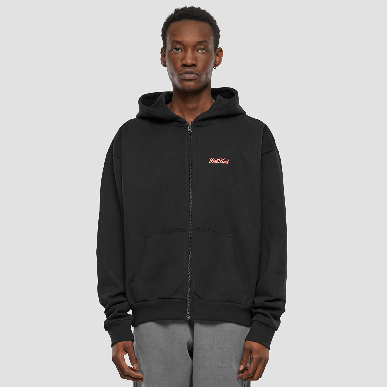 Hoodies and sweatshirts  Urban Classics Ultra Heavy Zip Hoody Black