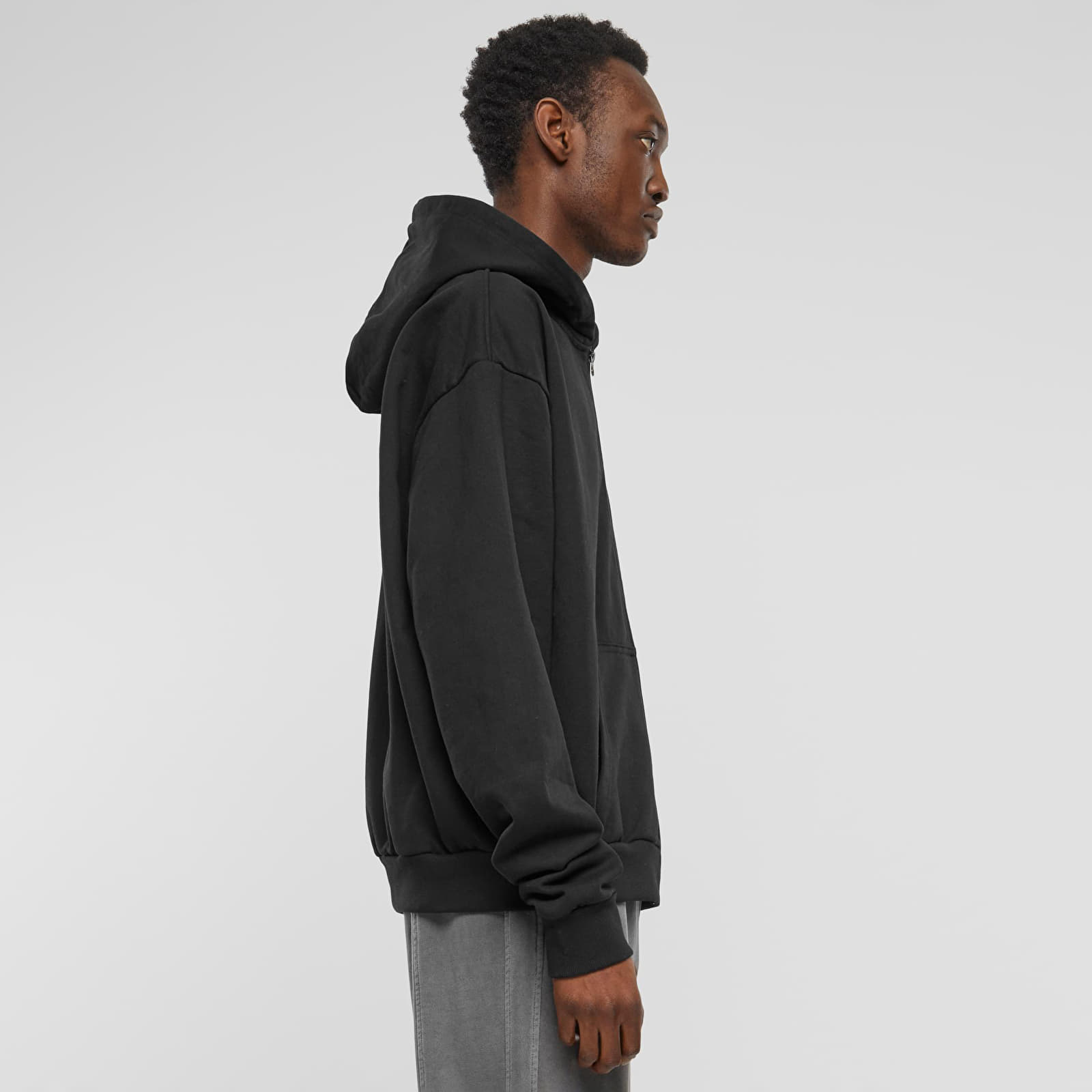 Hoodies and sweatshirts  Urban Classics Ultra Heavy Zip Hoody Black