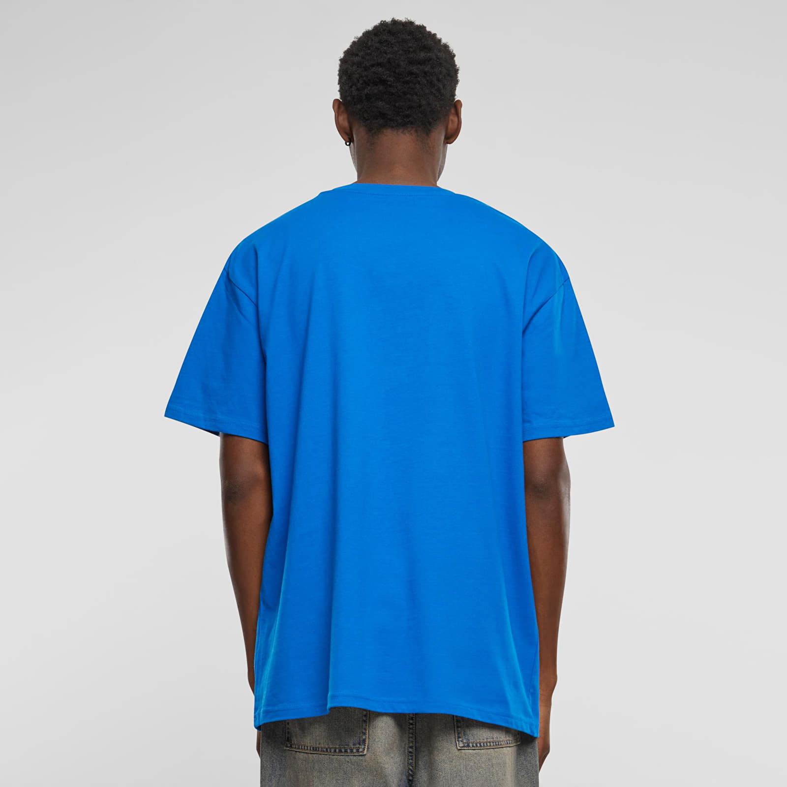 T-särgid Urban Classics Power Foward 2.0 Oversize Tee Cobalt Blue