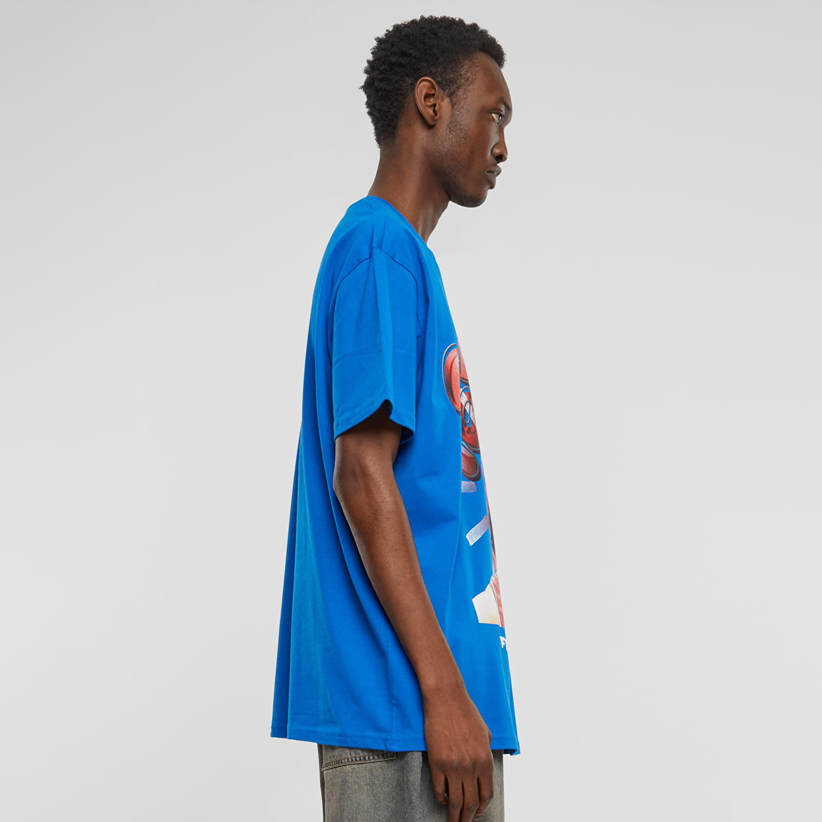 T-särgid Urban Classics Power Foward 2.0 Oversize Tee Cobalt Blue