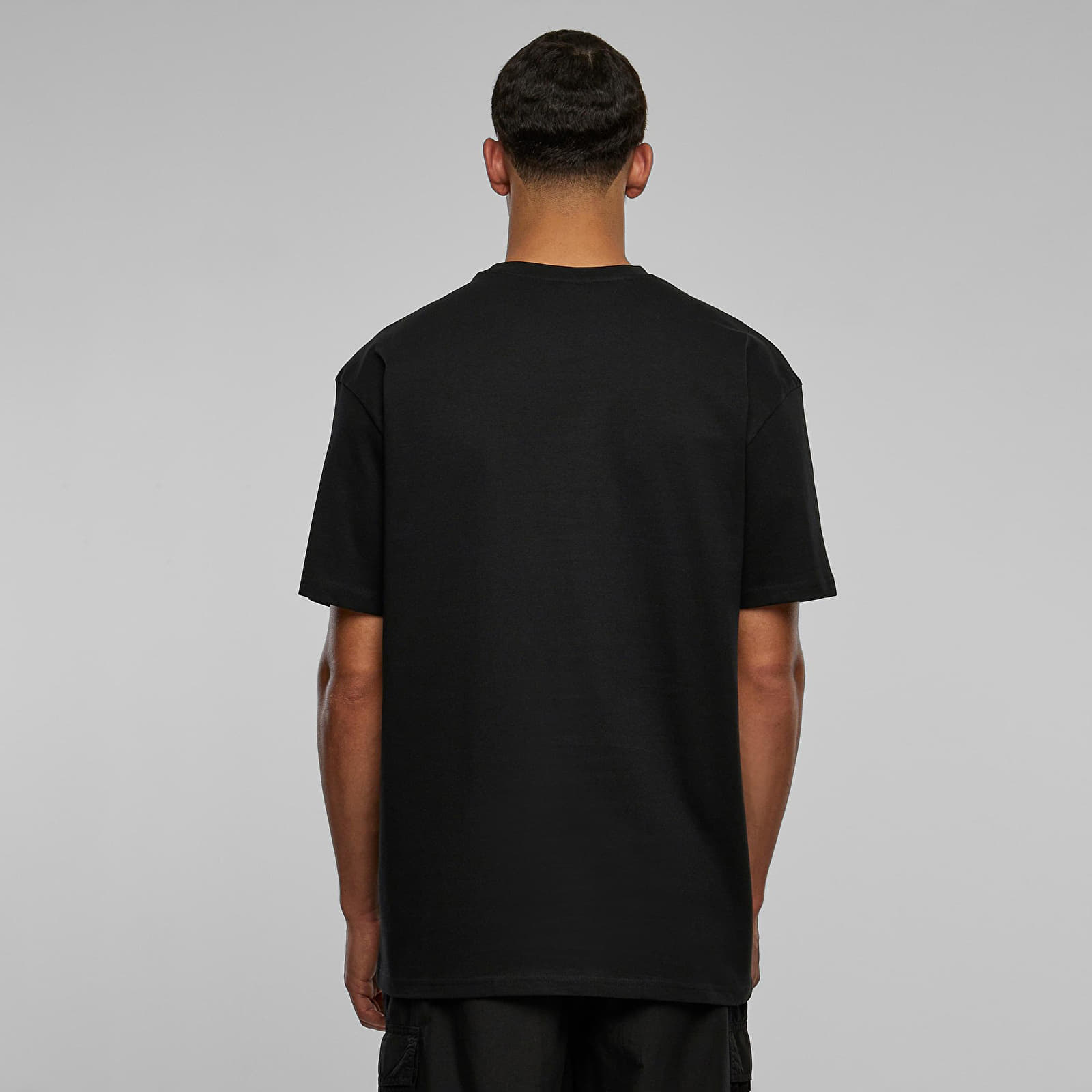 Trička Urban Classics Coral Oversize Tee Black