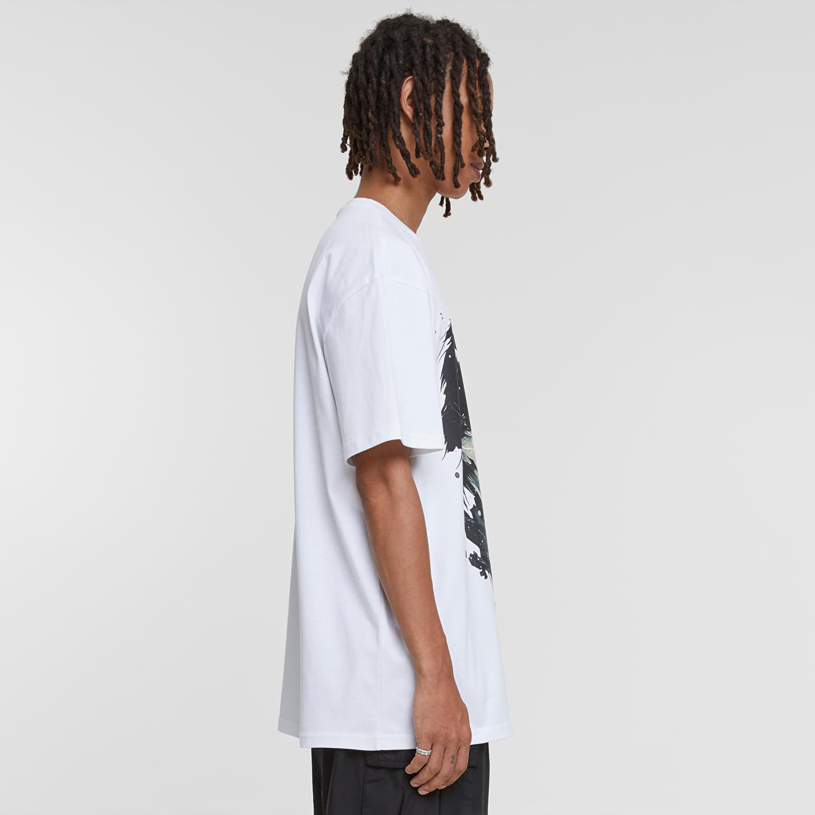 Trička Urban Classics Puppet Master Heavy Oversize Tee White
