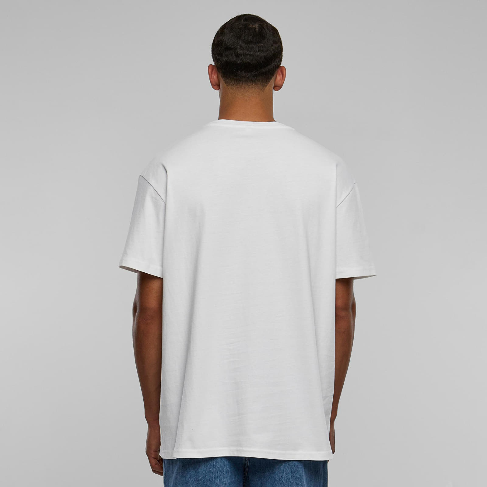Trička Urban Classics Bonsai Heavy Oversize Tee White