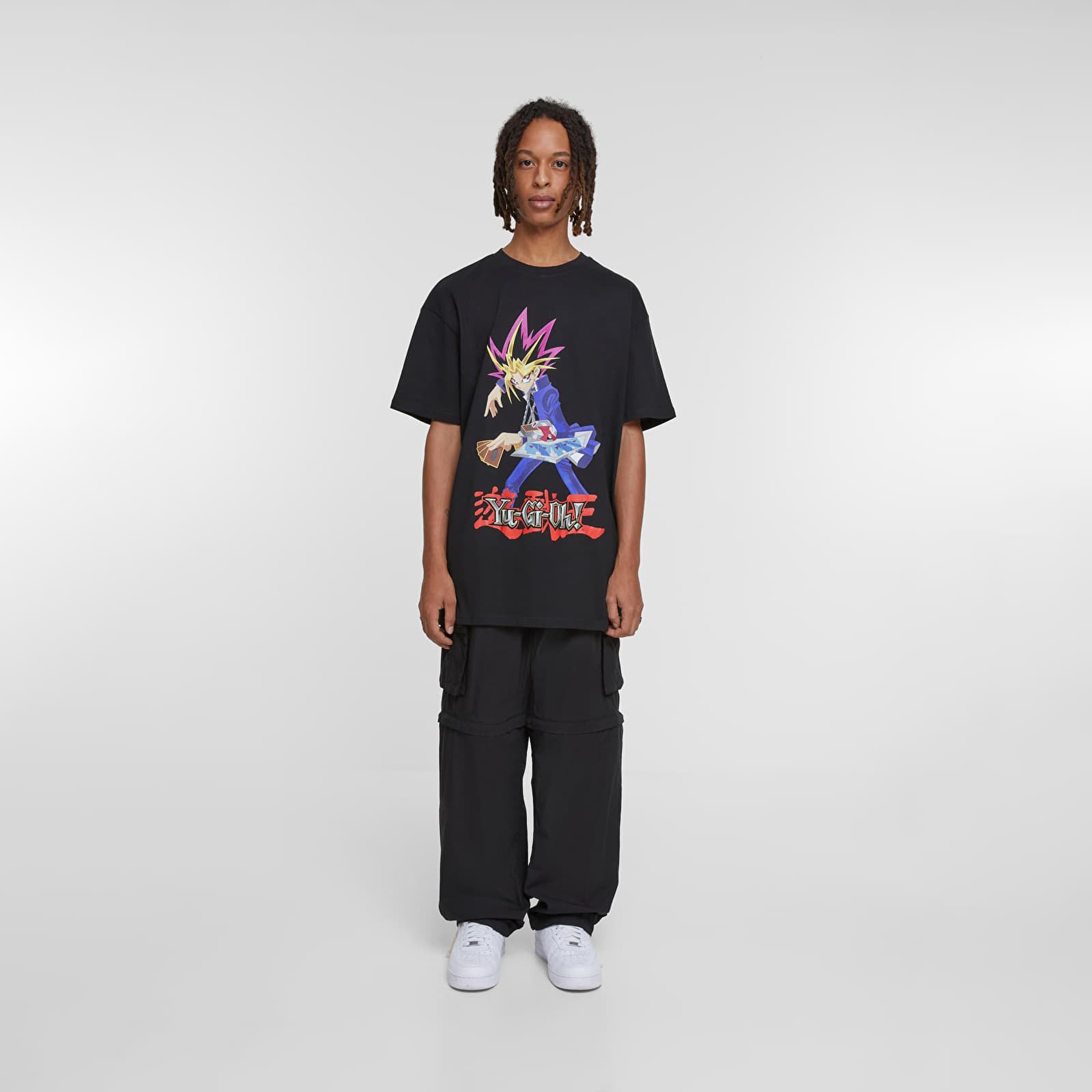 T-shirts Urban Classics Yu-Ghi-Oh Duell Heavy Oversize Tee Black