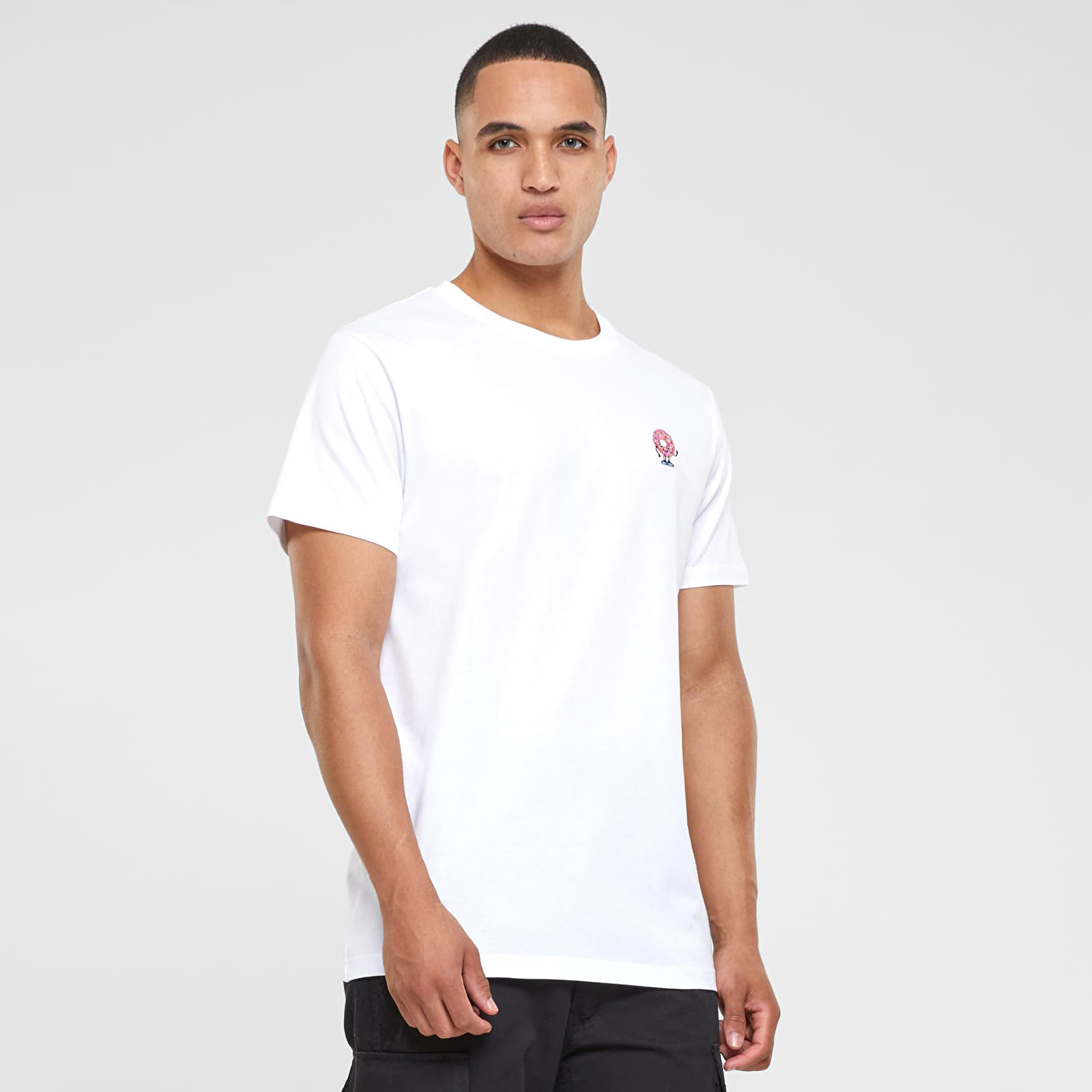 Футболки Urban Classics Donut Tee EMB White