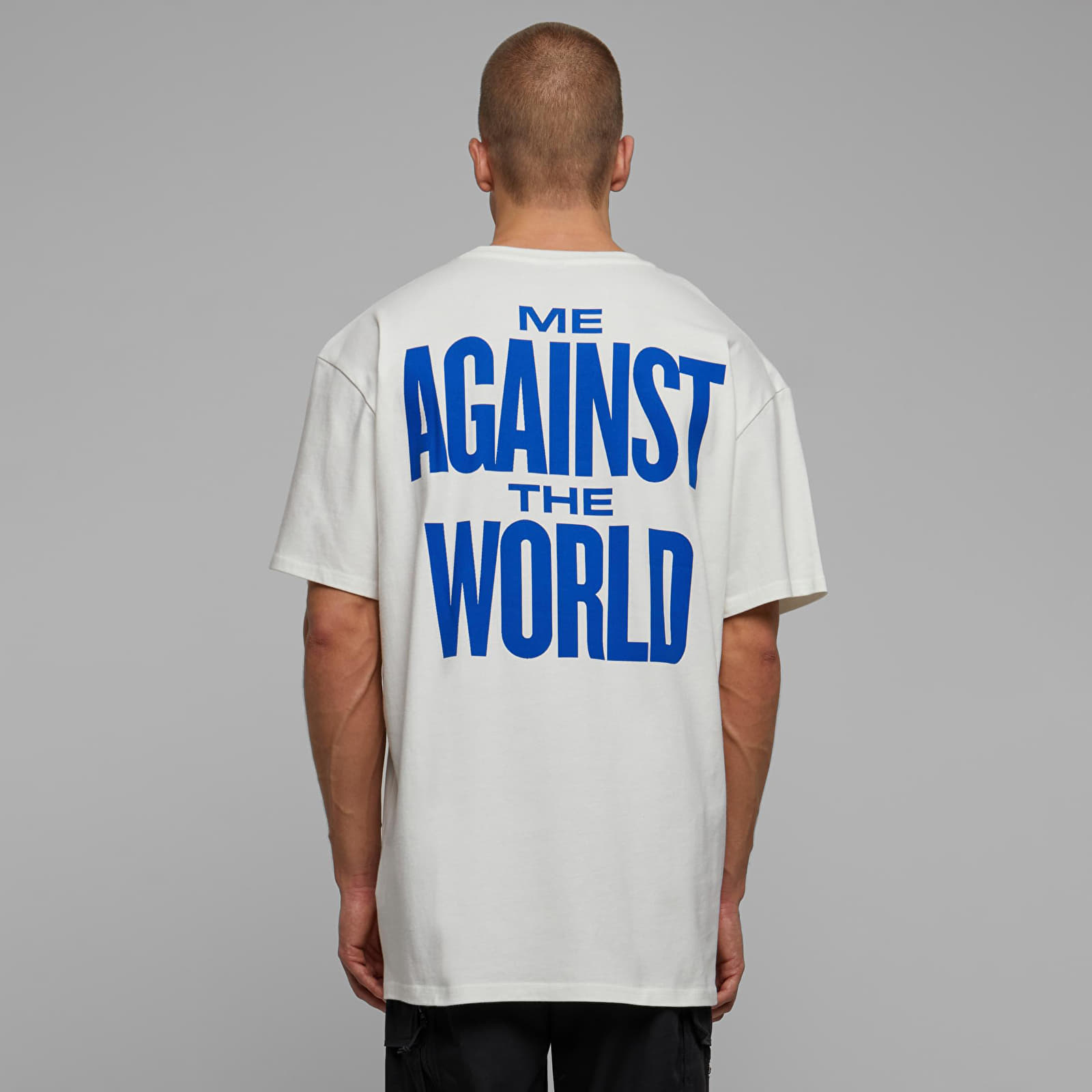 Trička Urban Classics 2Pac Me Against the World Oversize Tee Ready For Dye