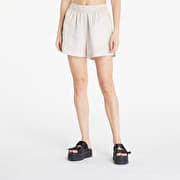 Urban Classics Ladies Linen Mixed Boxer Shorts Soft Seagrass