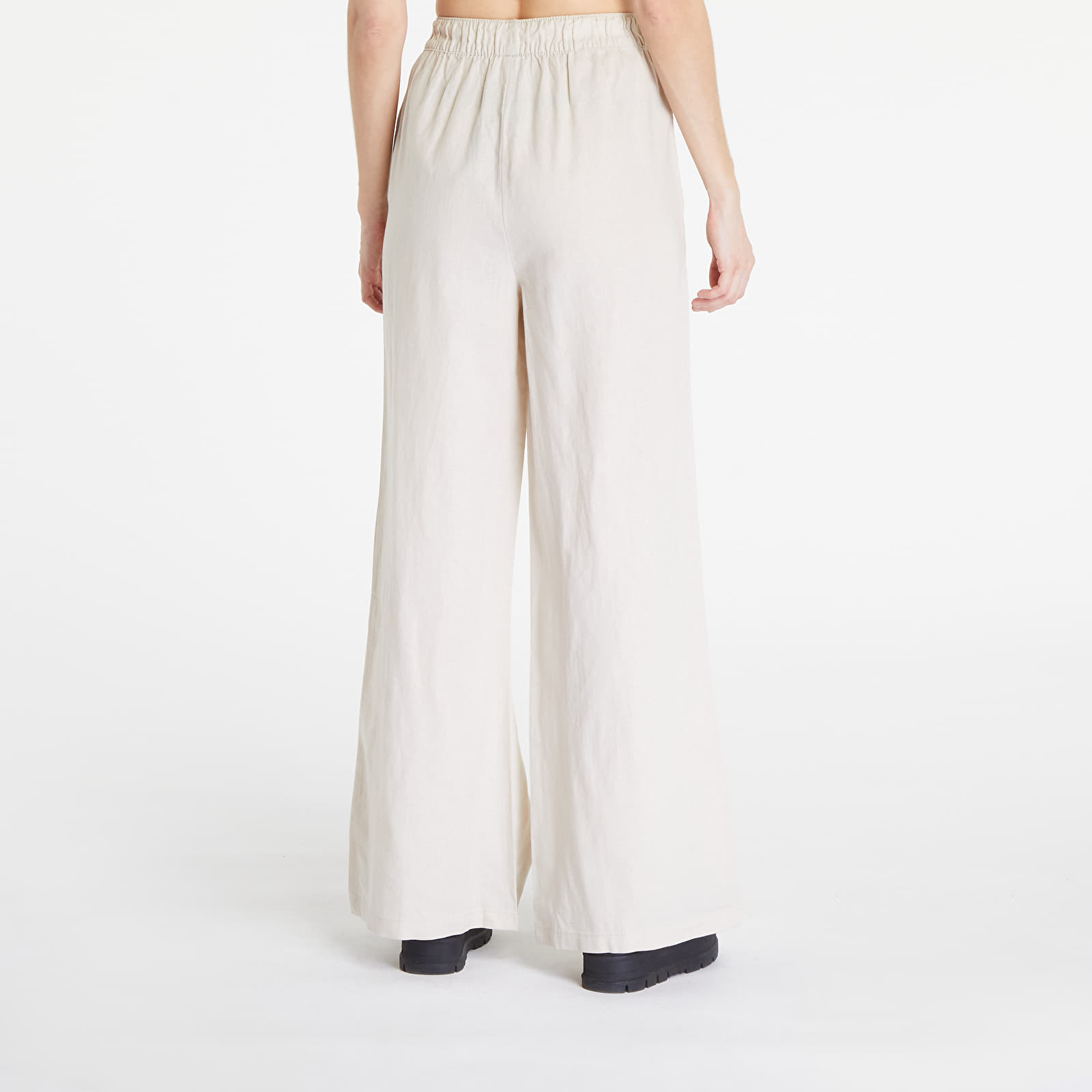 Jeans und Hosen Urban Classics Ladies Linen Mixed Wide Pants Soft Seagrass