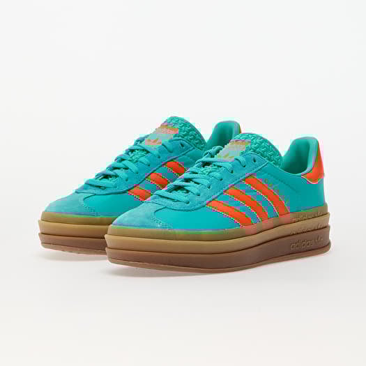 Sneakers und Schuhe fur Frauen adidas Gazelle Bold W Mint Rush Impact Orange Mint Rush Queens