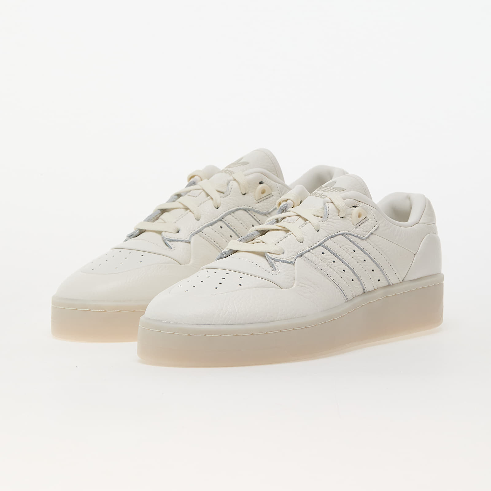 Meeste tossud ja kingad adidas Rivalry Lux Low Cloud White/ Ivory/ Core Black