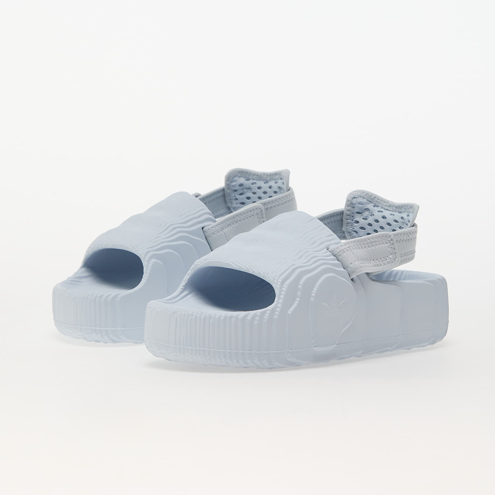 Încălțăminte și sneakerși pentru femei adidas Adilette 22 Xlg W Halo Blue/ Ftw White/ Halo Blue
