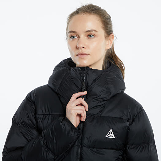 Women s jackets Nike Therma FIT ADV ACG Lunar Lake Puffer Jacket Black Summit White Queens