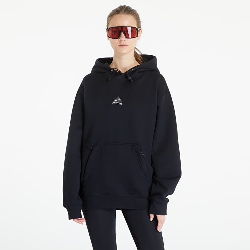 Nike ACG Therma-FIT Fleece Pullover Hoodie UNISEX Black/ Anthracite/ Summit White
