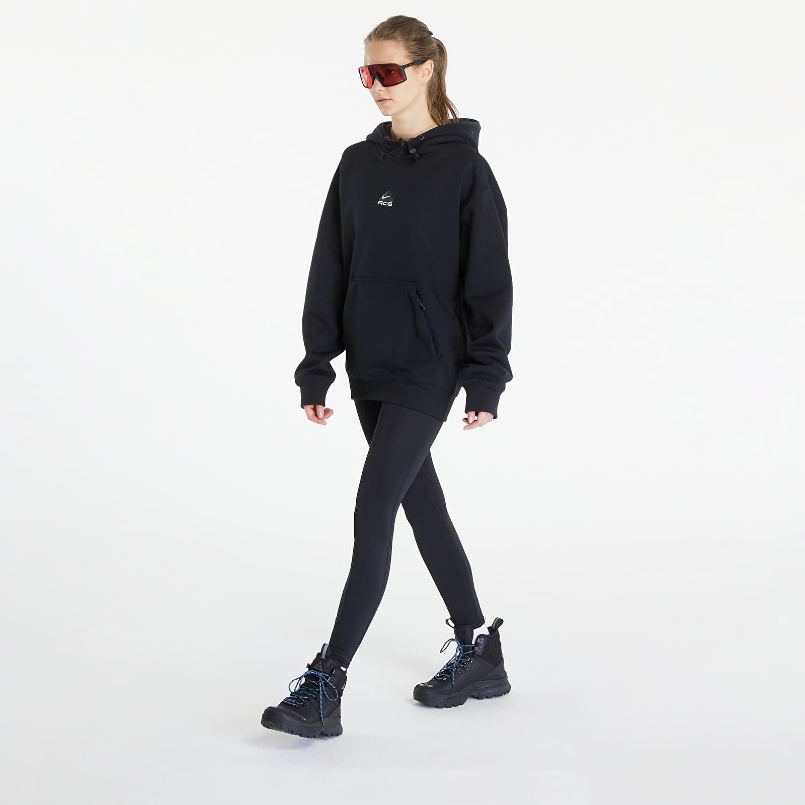 Sudaderas Nike ACG Therma-FIT Fleece Pullover Hoodie UNISEX Black/ Anthracite/ Summit White