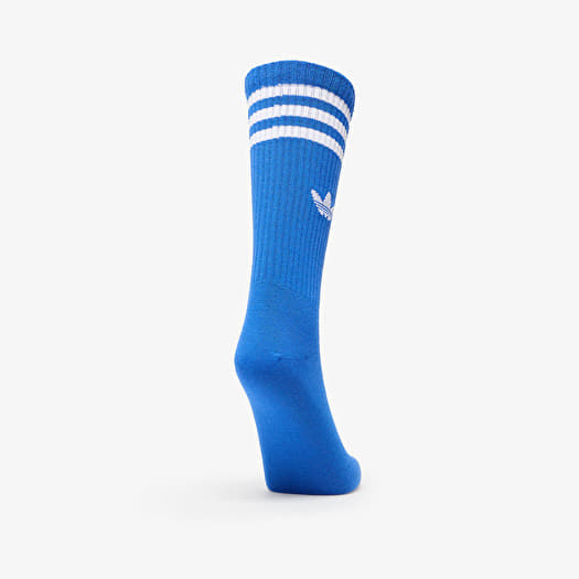 Calze da uomo adidas High Solid Crew Sock 3 Pack Blue Green Spark Queens