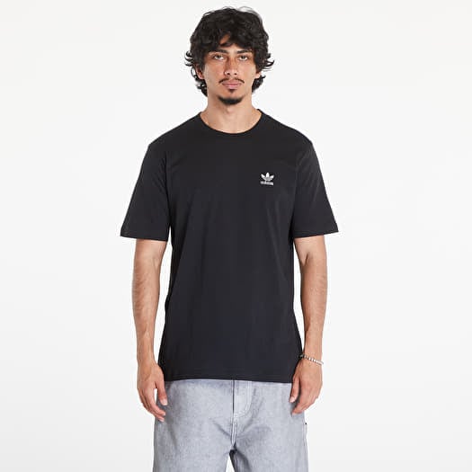 Adidas trefoil black hot sale