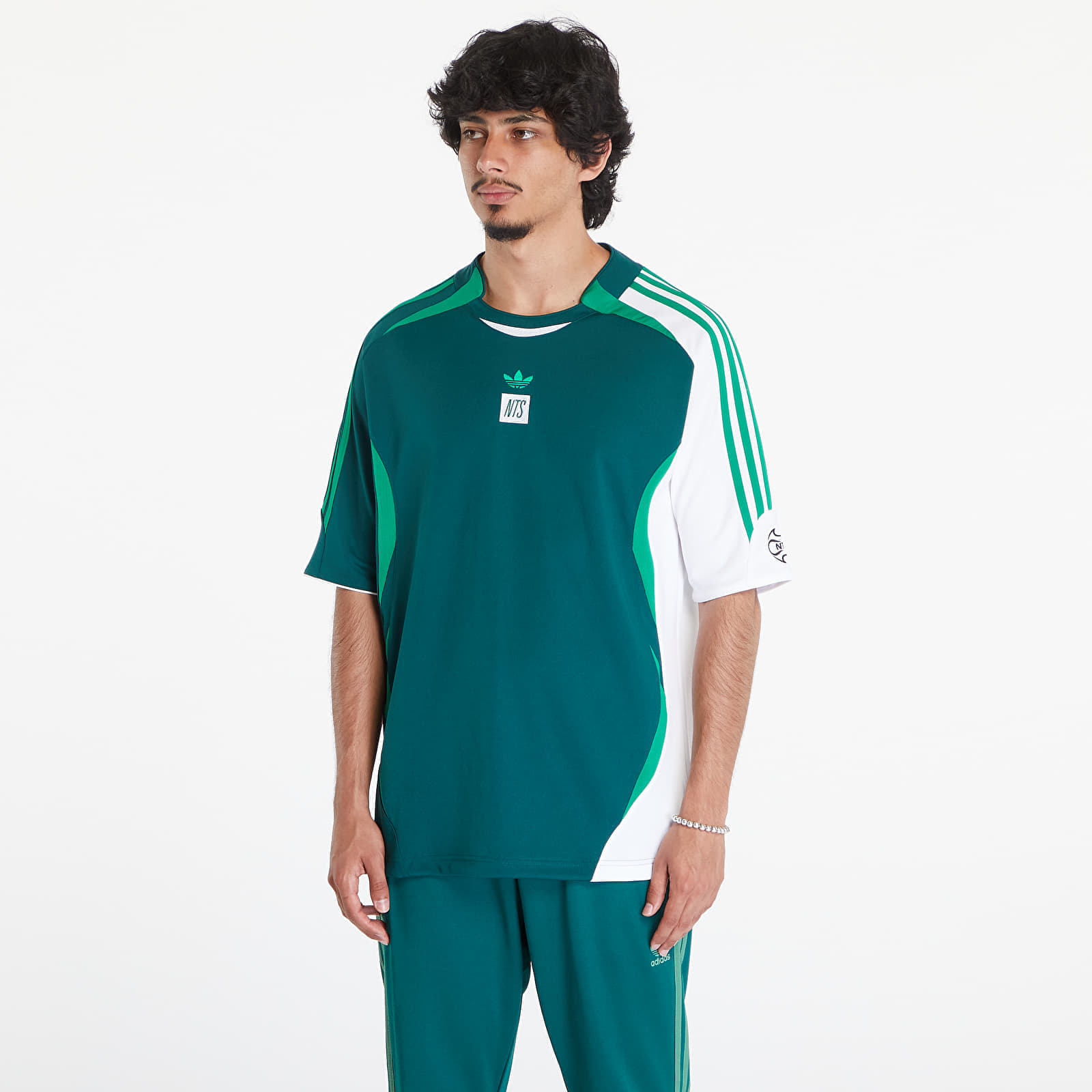 Jersey adidas x NTS Radio Jersey 2 Collegiate Green/ White M