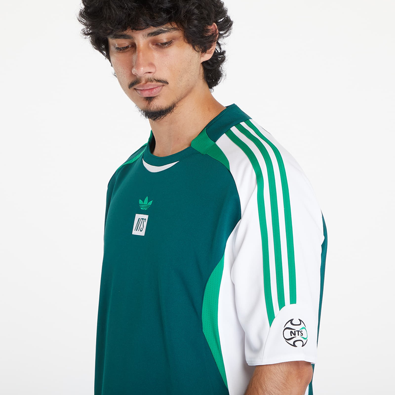 Camisetas adidas x NTS Radio Jersey 2 Collegiate Green/ White