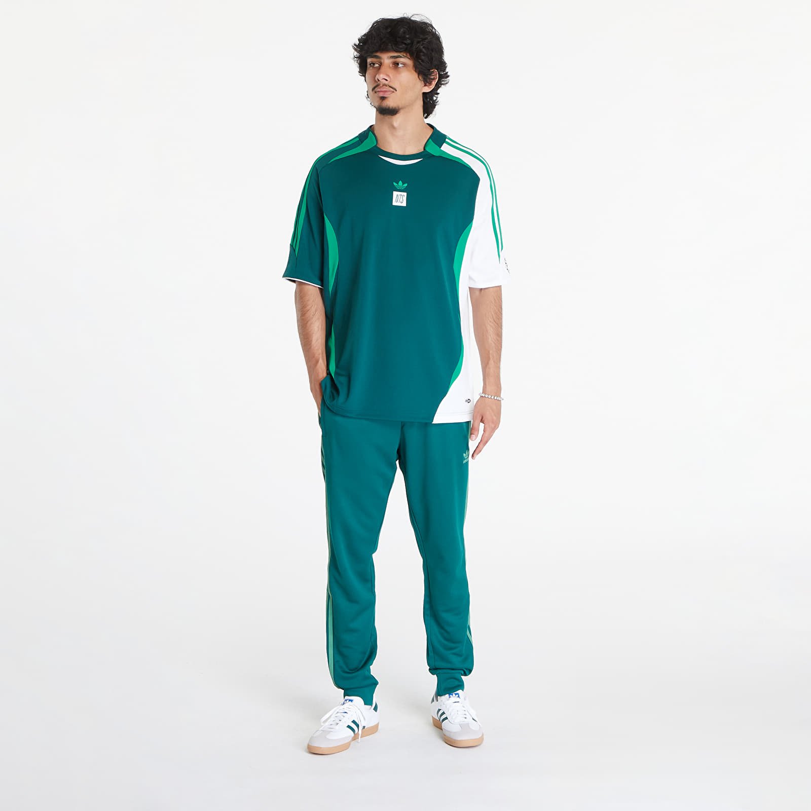 Camisetas adidas x NTS Radio Jersey 2 Collegiate Green/ White