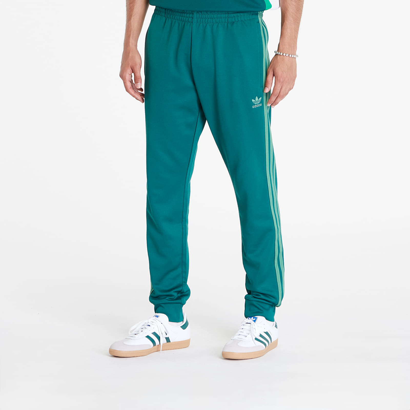 Sst track pants green mens top