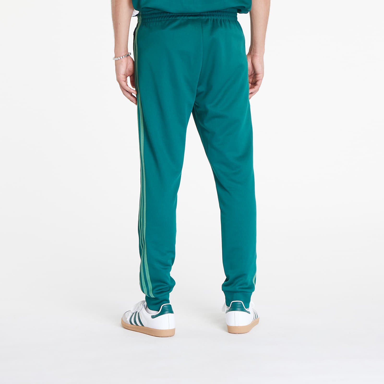 Calças de treino para homem adidas Adicolor Classics Sst Track Pant Collegiate Green / Preloved Green