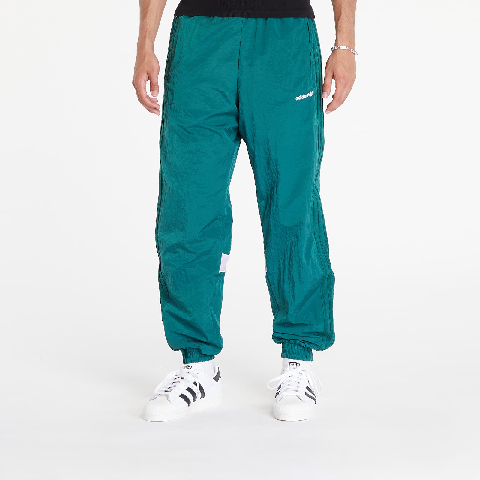 Men's trousers adidas 80S Woven Track Pants Collegiate Green