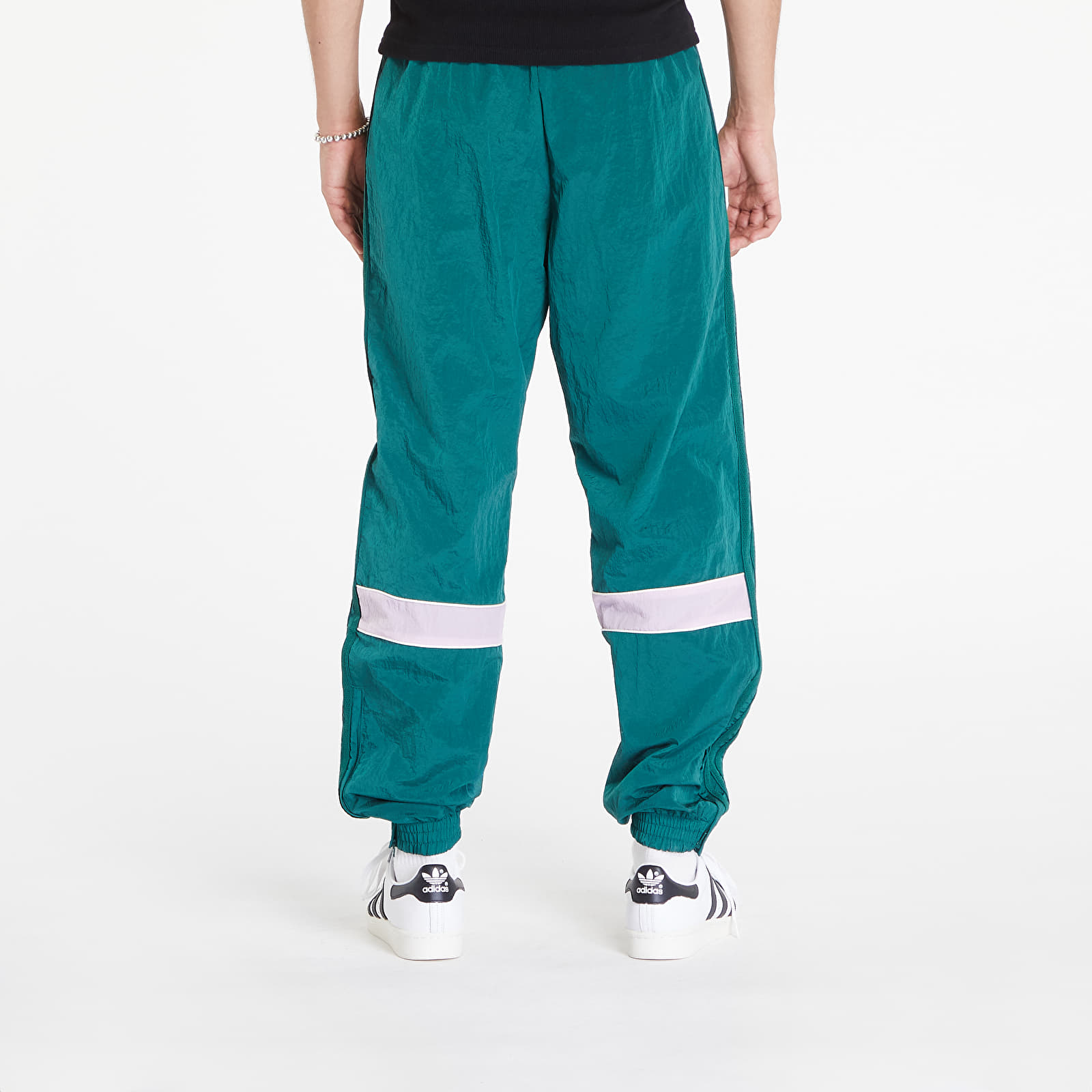 Men's trousers adidas 80S Woven Track Pants Collegiate Green