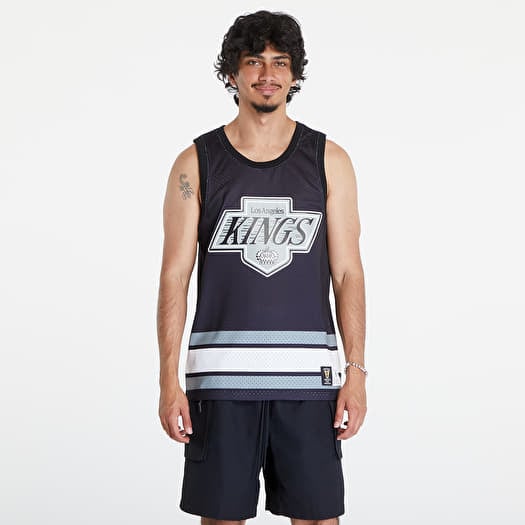 Jersey Mitchell & Ness NHL Jersey Logo Tank Vintage Logo Los Angeles Kings Black