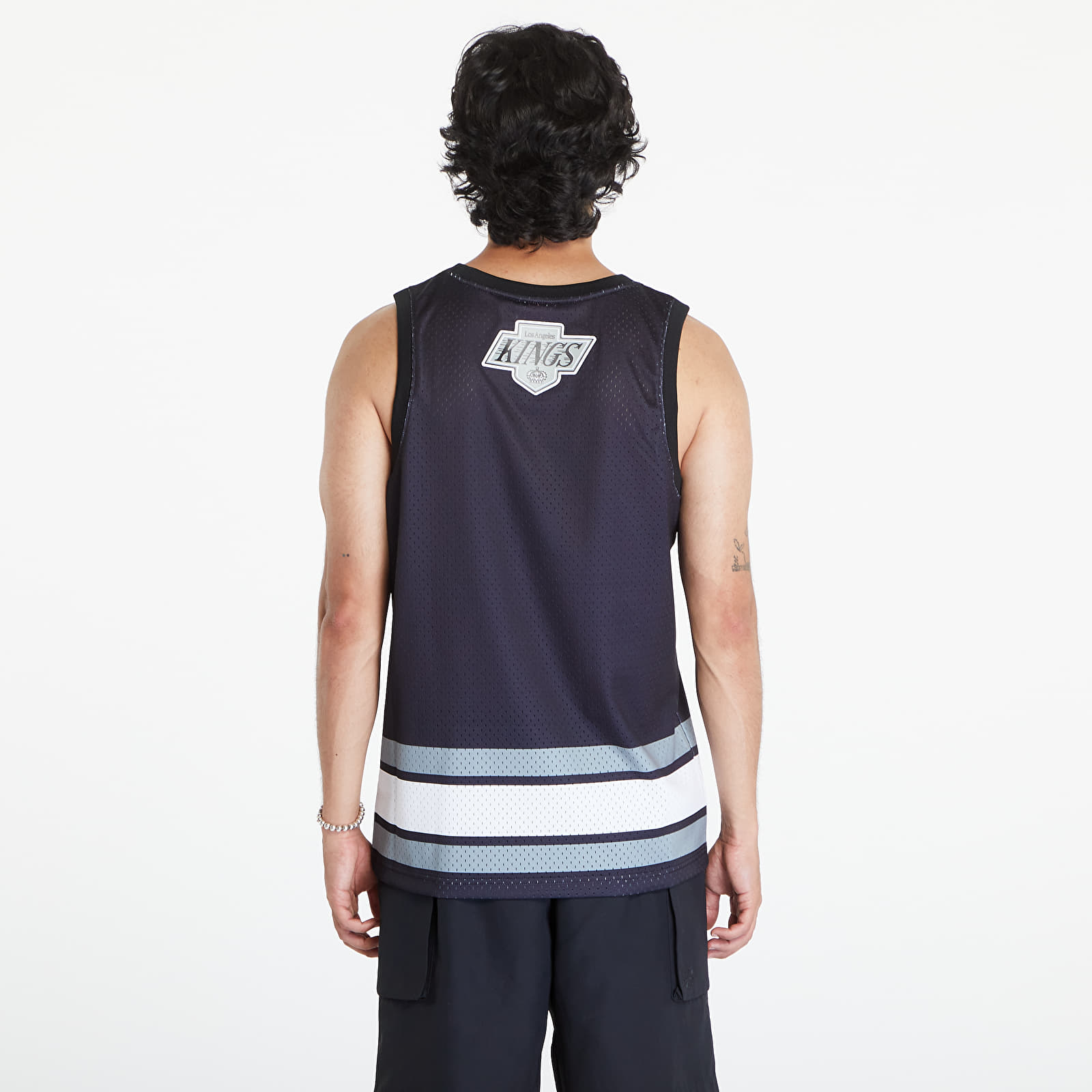 Trøjer Mitchell & Ness NHL Jersey Logo Tank Vintage Logo Los Angeles Kings Black