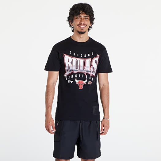 Μπλουζάκι Mitchell & Ness NBA Glow Up Tee Chicago Bulls Black