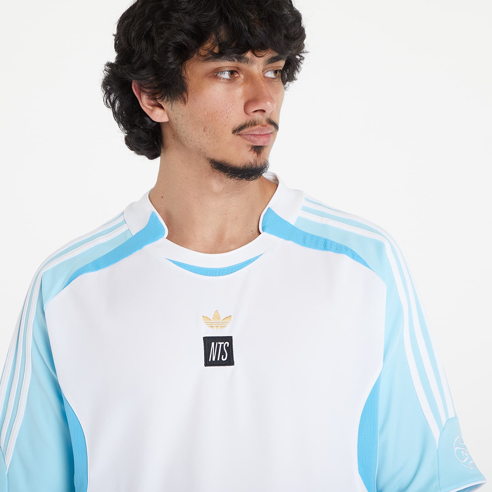 Camisetas adidas x NTS Radio Jersey Bliss blue