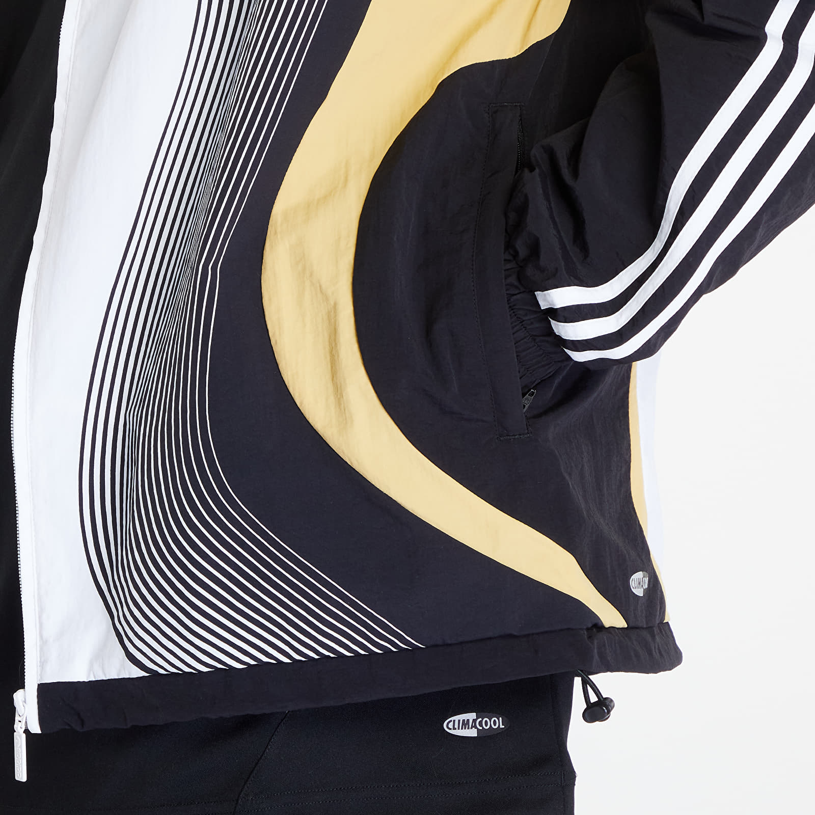 Chaquetas de hombre adidas x NTS Radio Allover Print Tracktop Black