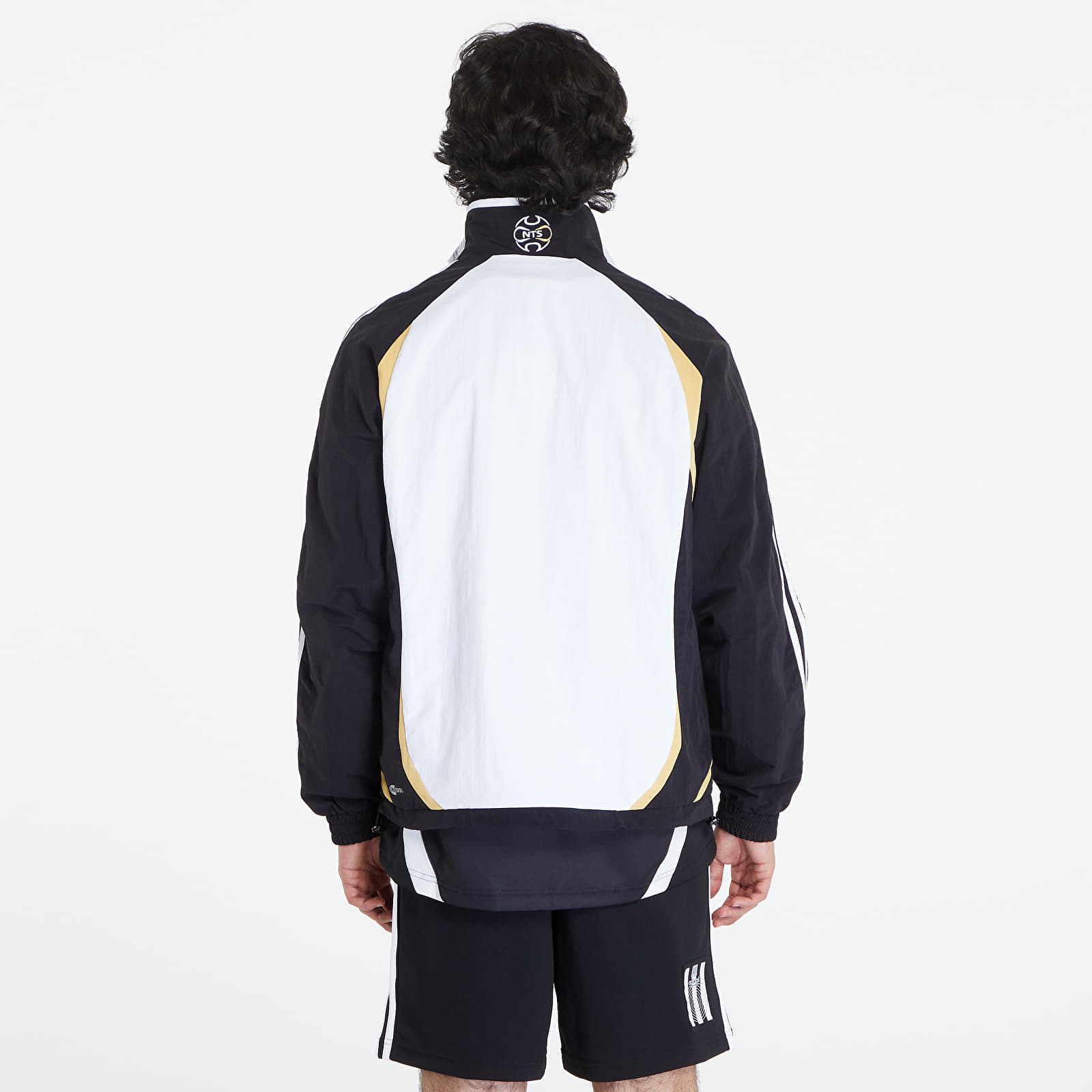 Jachete pentru bărbați adidas x NTS Radio Allover Print Tracktop Black