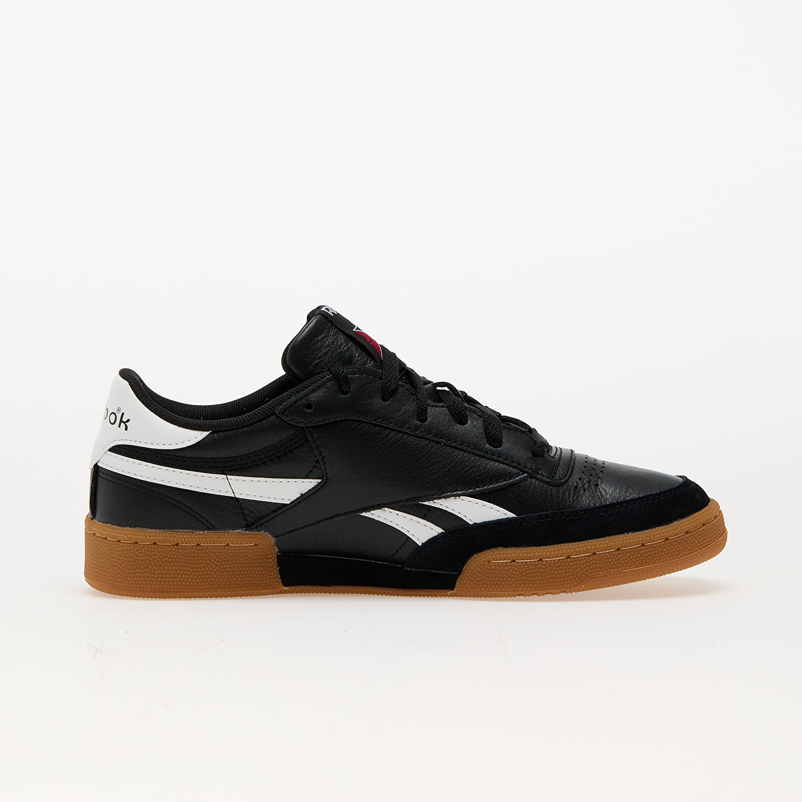 Men s sneakers and shoes Reebok Club C Revenge Vintage Black White Gum Queens
