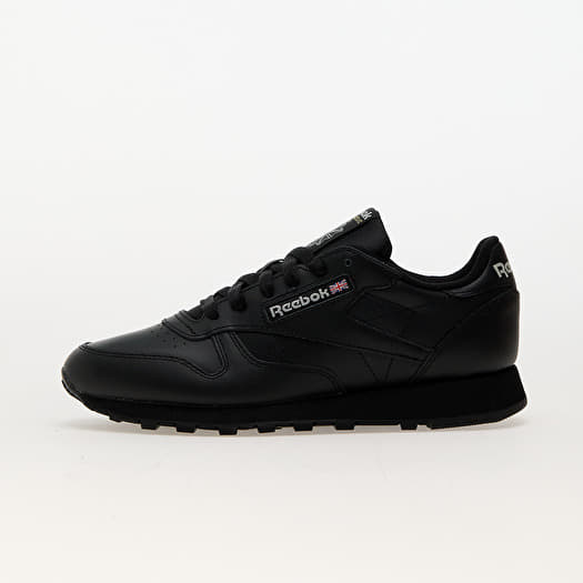 Reebok Classic Leather Core Black/ Core Black/ Pure Grey 5