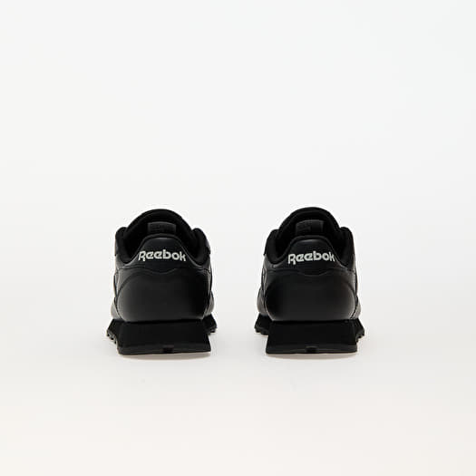 Reebok classic leather womens black online