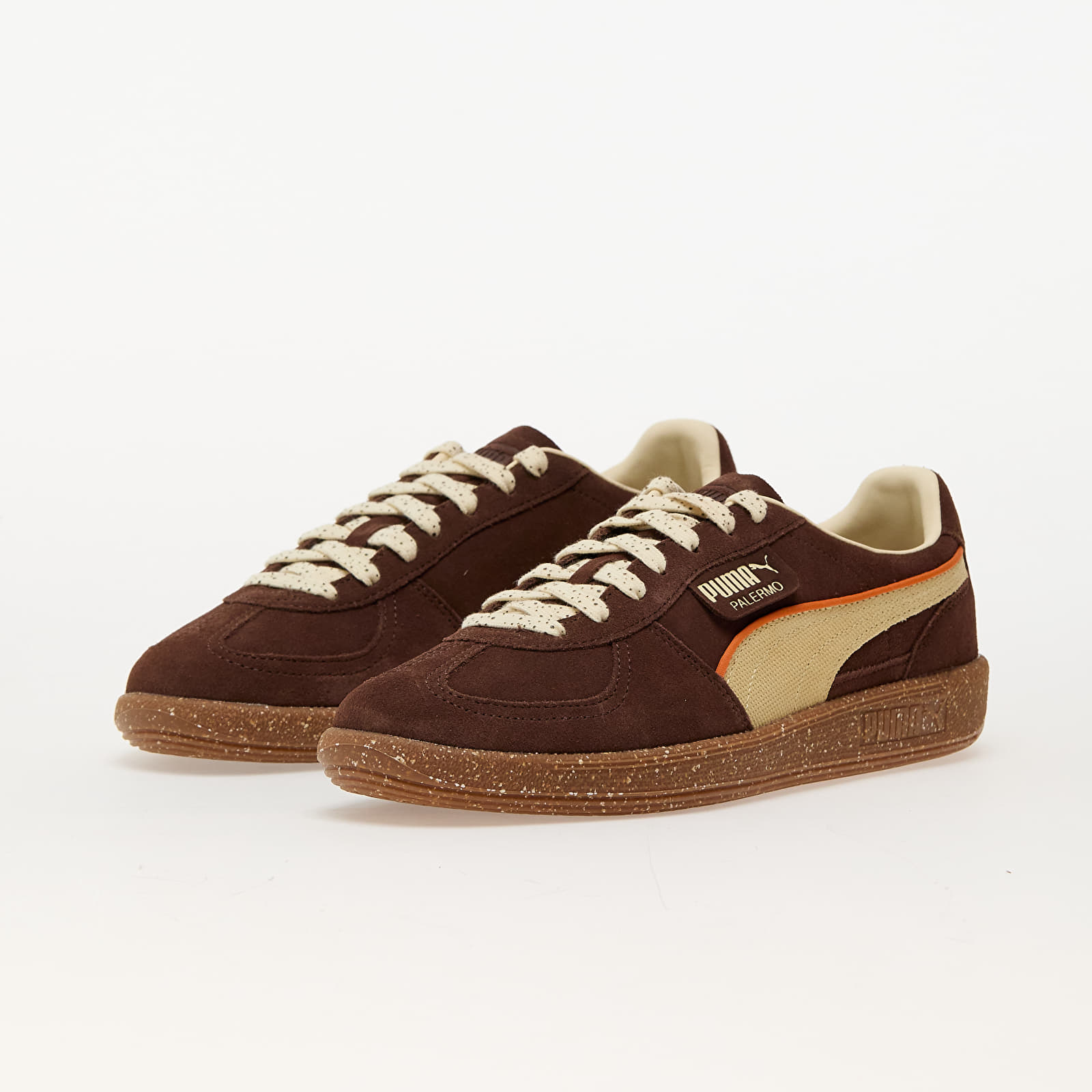 Sneakers och skor för män Puma Palermo Cannoli Espresso Brown