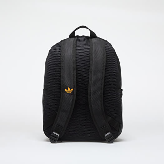 Adidas backpack gold and black hot sale