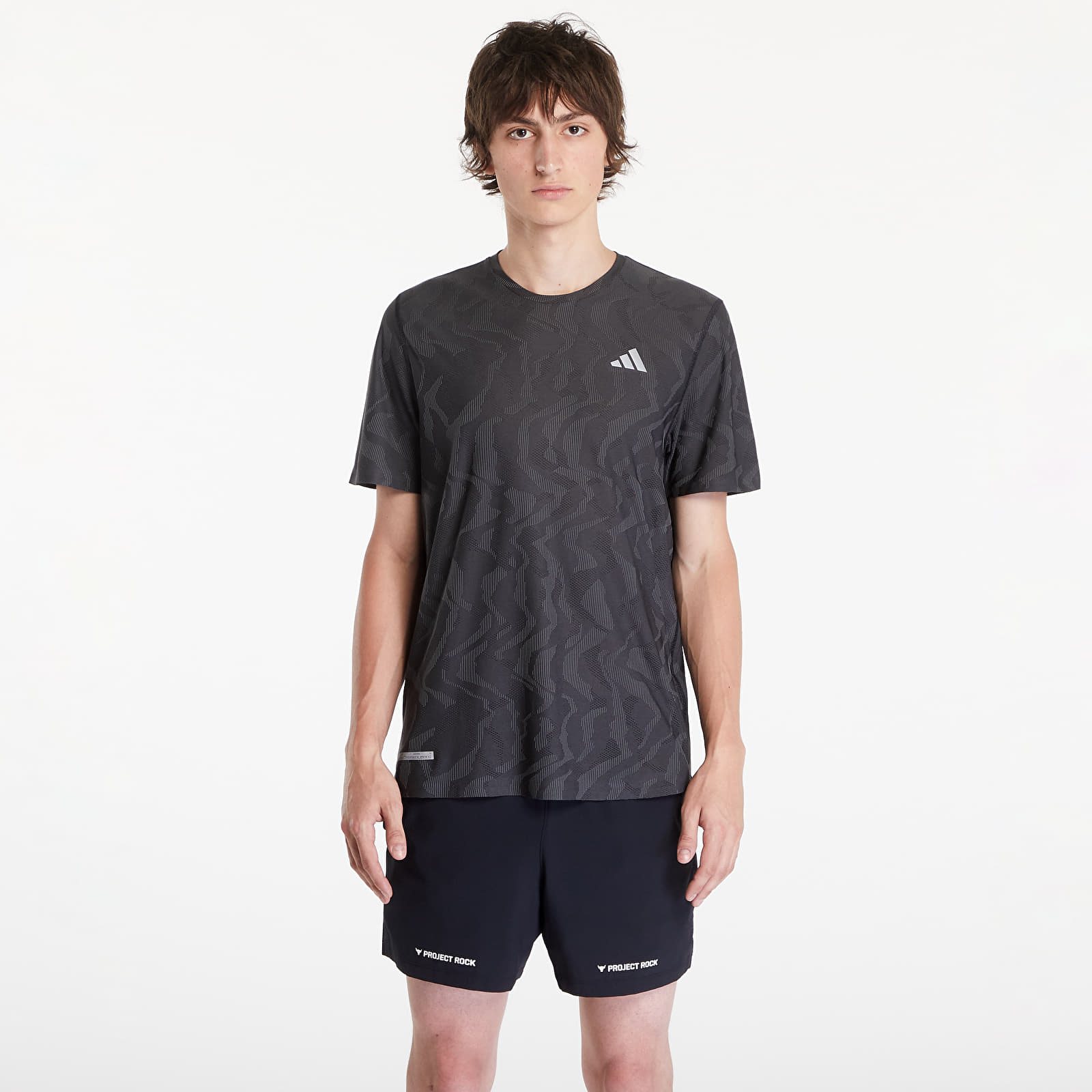 T-shirts til mænd adidas Ultimate HEAT.RDY Egineerrd Running Tee Black