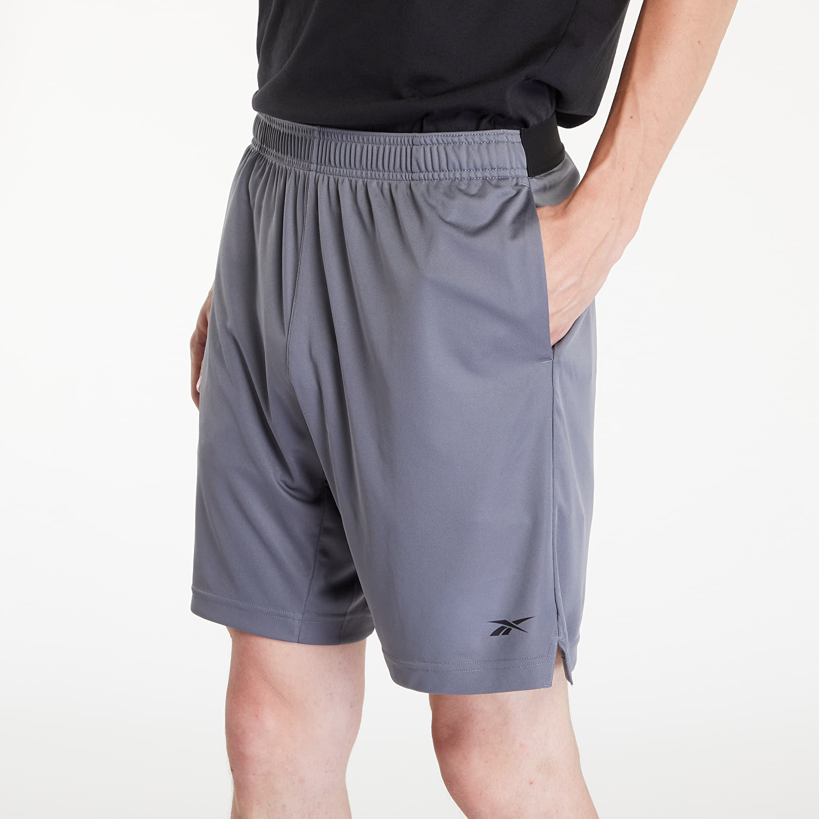 Shorts voor heren Reebok Comm Knit Short Grey