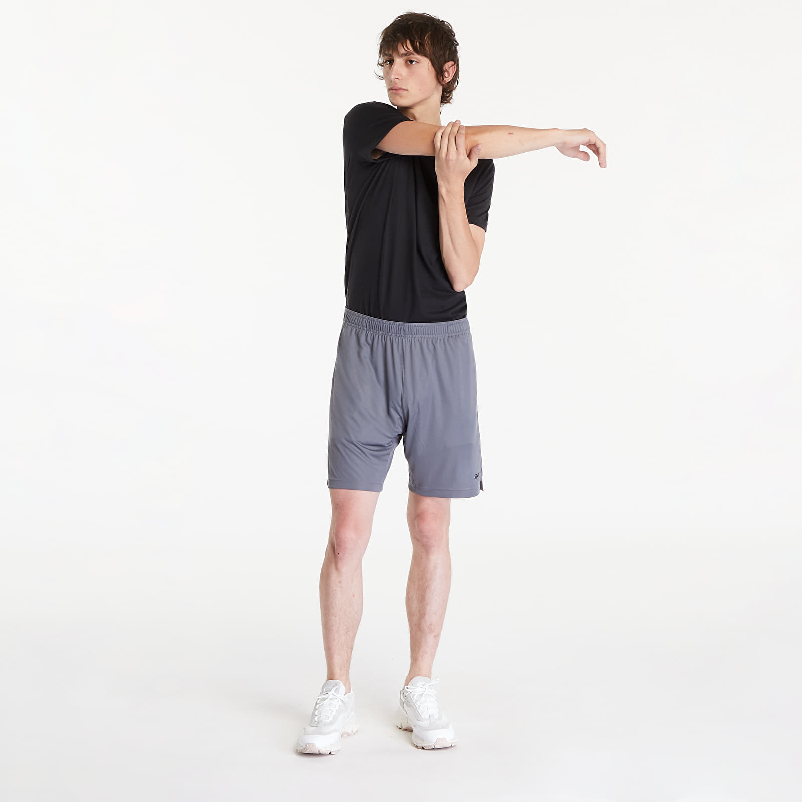 Shorts voor heren Reebok Comm Knit Short Grey