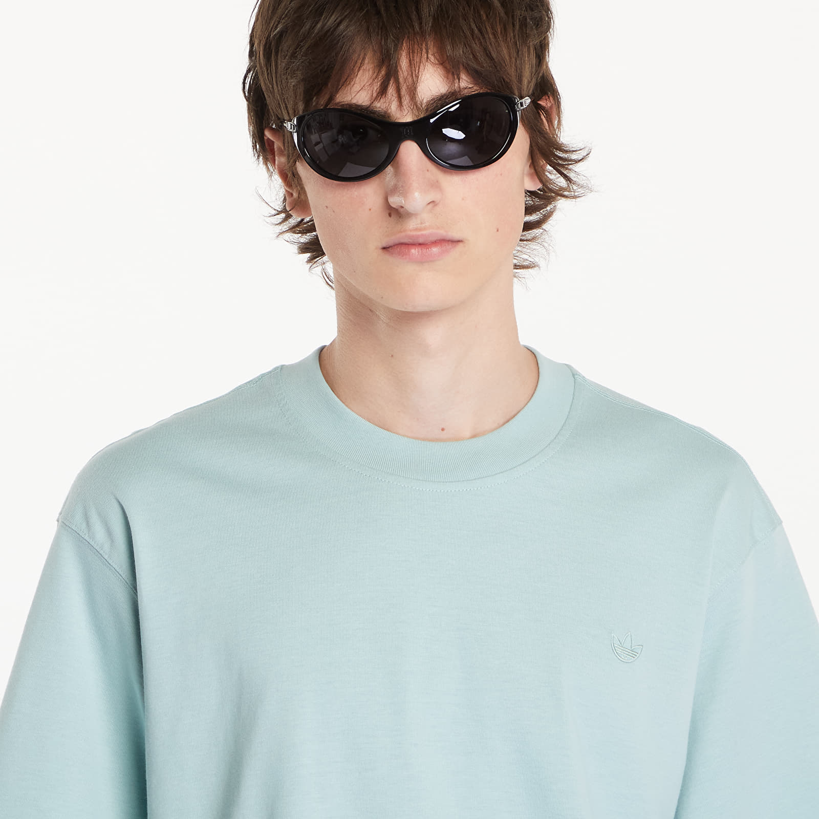 Majice T-shirt adidas Premium Essentials Tee Hazy Green