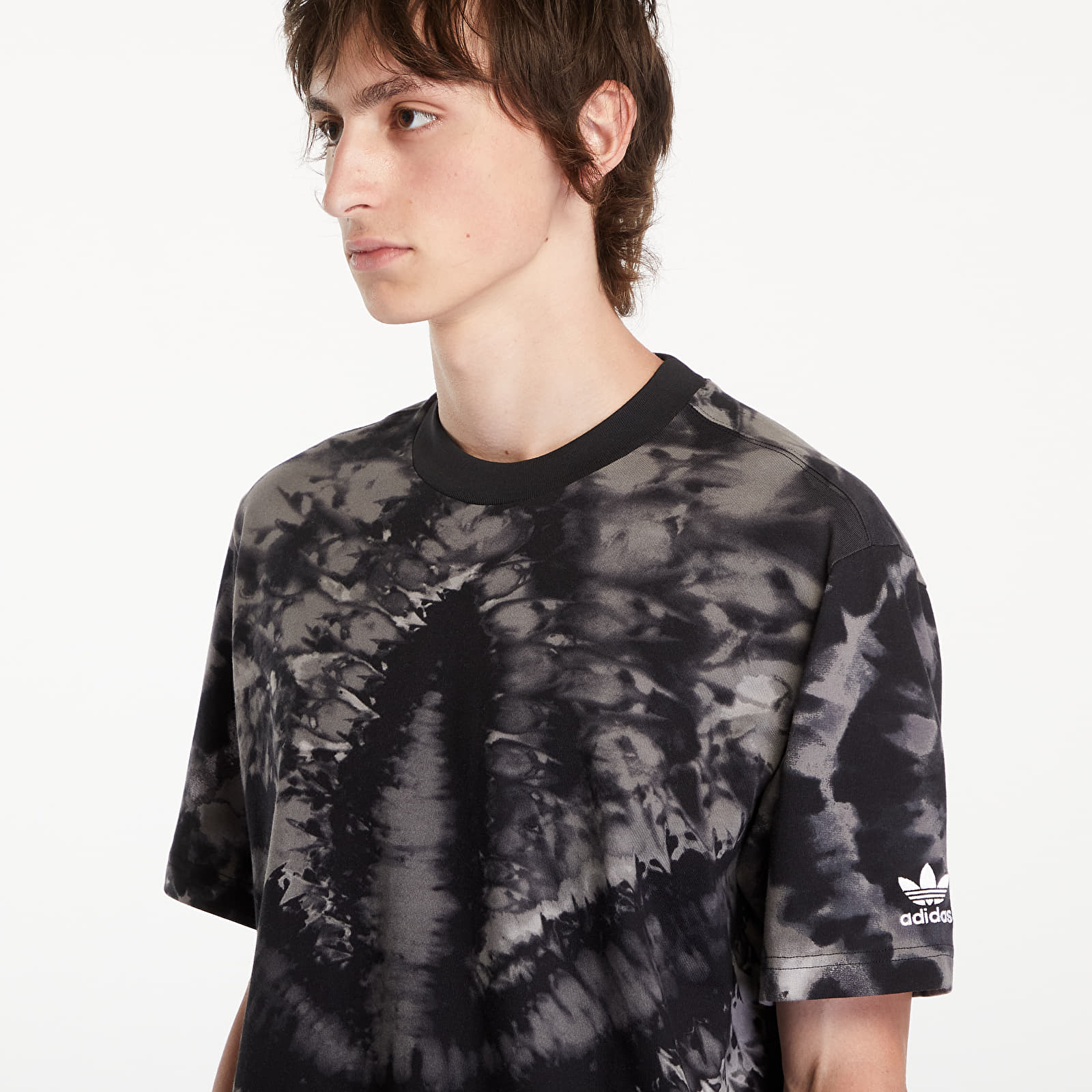 Men's T-shirts adidas Tie-Dyed Short Sleeve 2 Tee Black